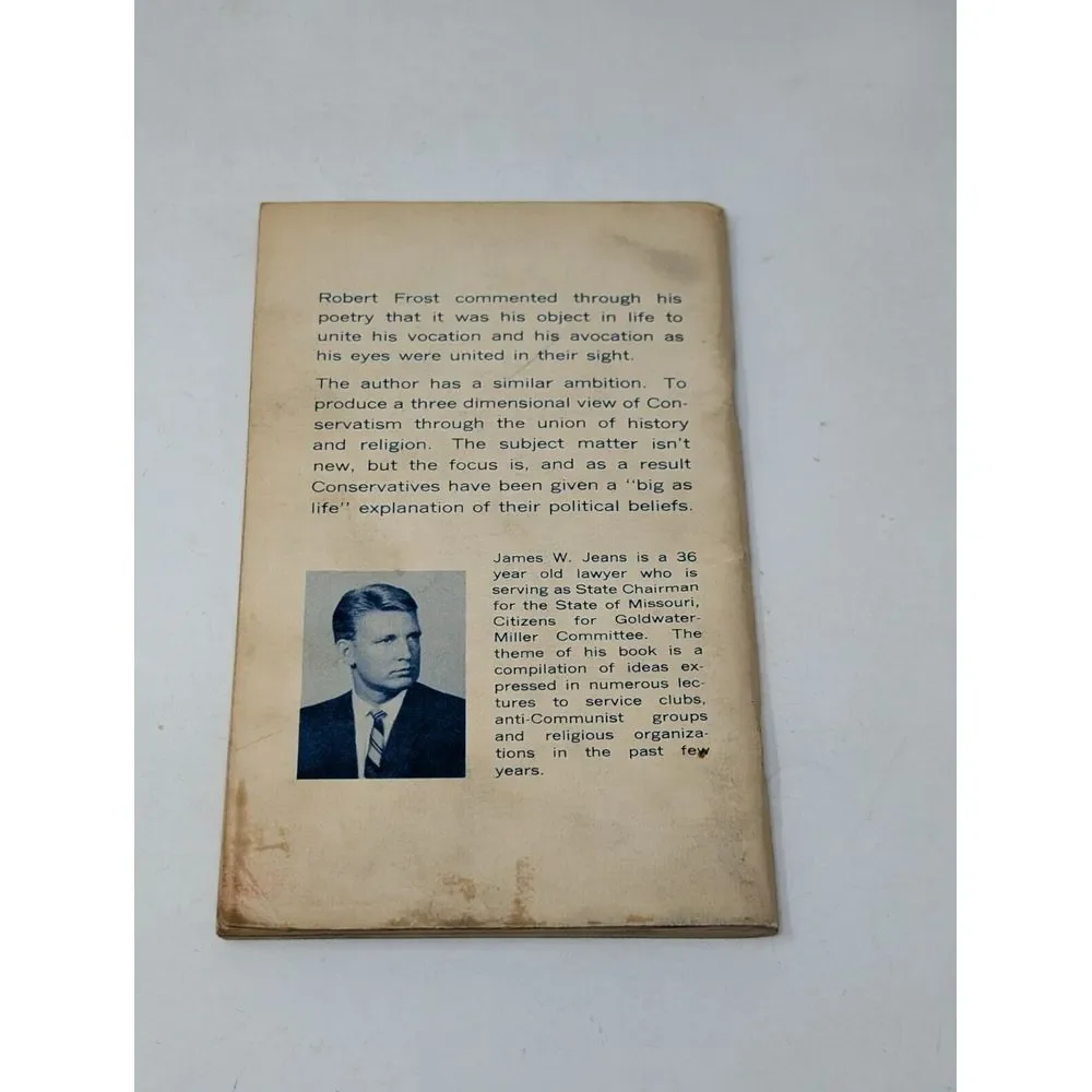 Our Country Right or Wrong A Primer for‎ Conservatives 1964 Book James Jeans VTG